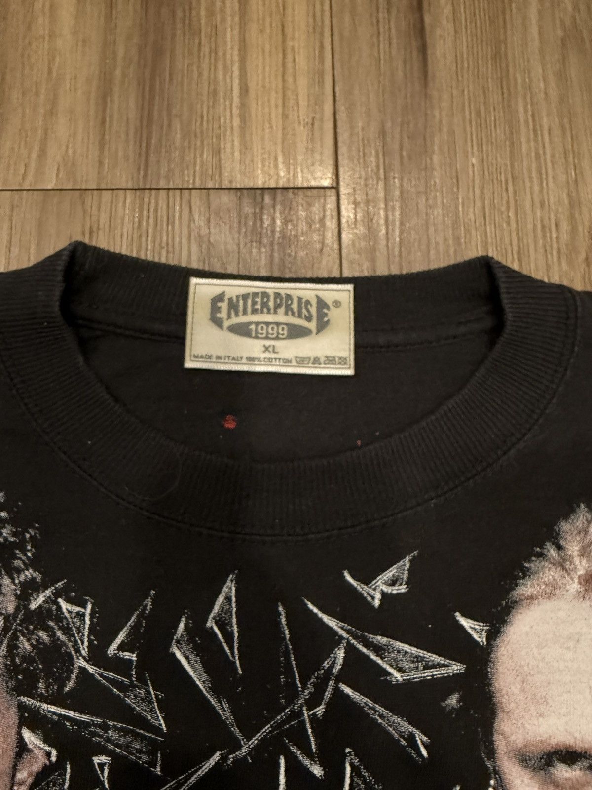 Vintage Vintage European Italian Metallica Bootleg tee Size US L / EU 52-54 / 3 - 5 Thumbnail