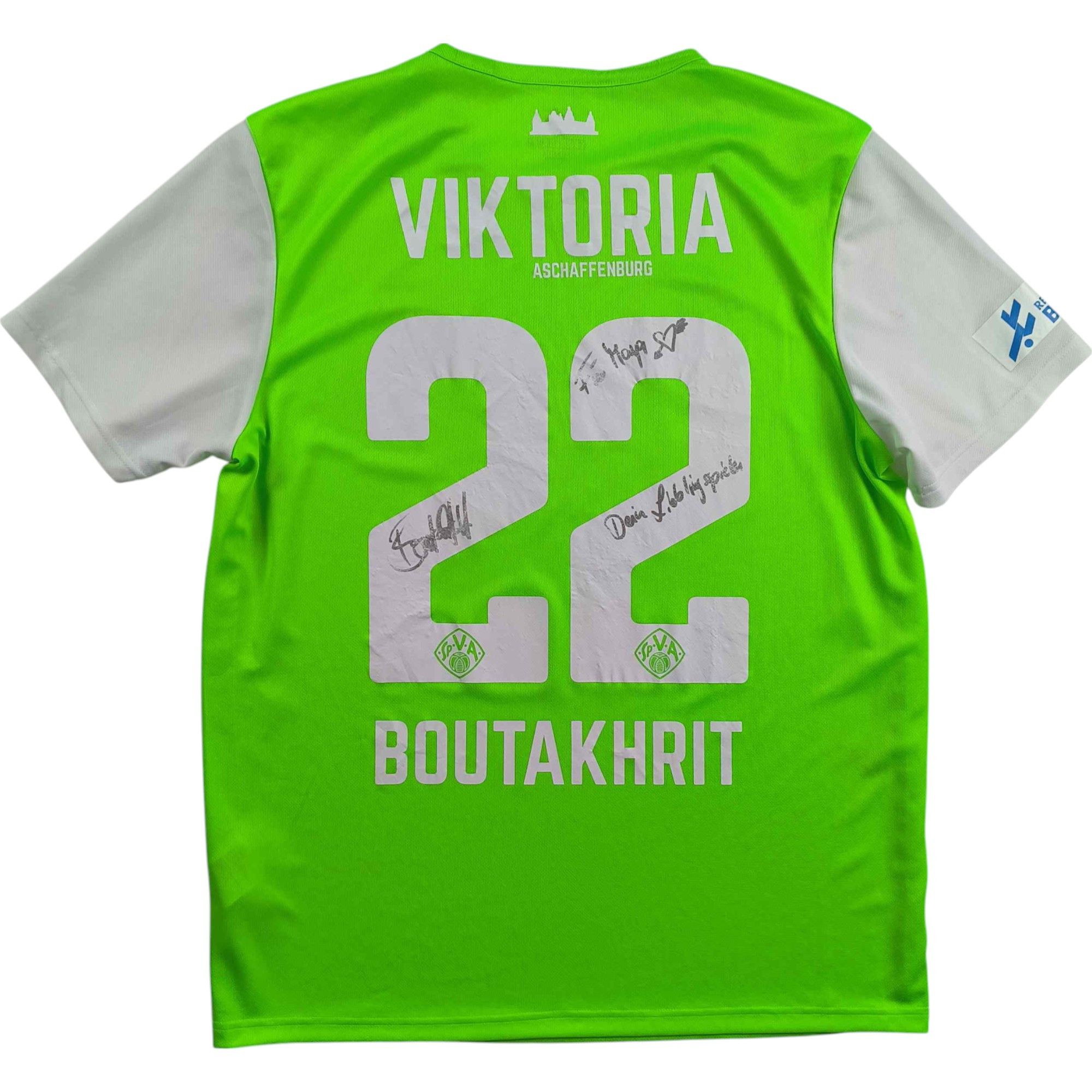Adidas SIGNED SC Veendam 2019 Adidas Boutakhrit football jersey L Size US L / EU 52-54 / 3 - 1 Thumbnail