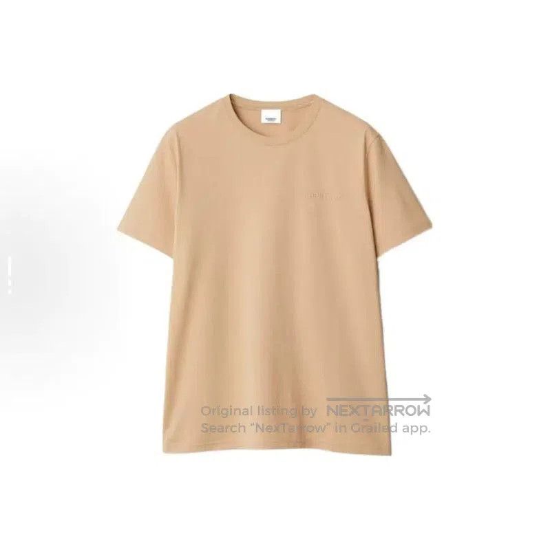 Burberry Burberry Men's Khaki Cotton T. Size US S / EU 44-46 / 1 - 1 Thumbnail