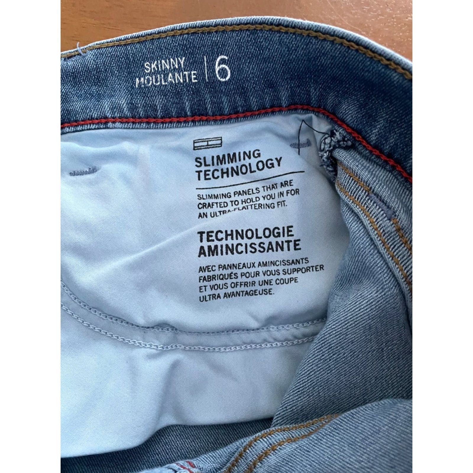 Tommy Hilfiger Tommy Hilfiger Jeans Womens 6 Skinny Denim Blue Regular Multiple Keywords see pics Size 28" / US 6 / IT 42 - 4 Thumbnail