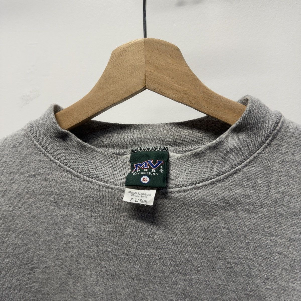 Vintage 90s Faded Grey Boeing Sweatshirt Crewneck ERD Grunge Skater Size US XL / EU 56 / 4 - 3 Thumbnail