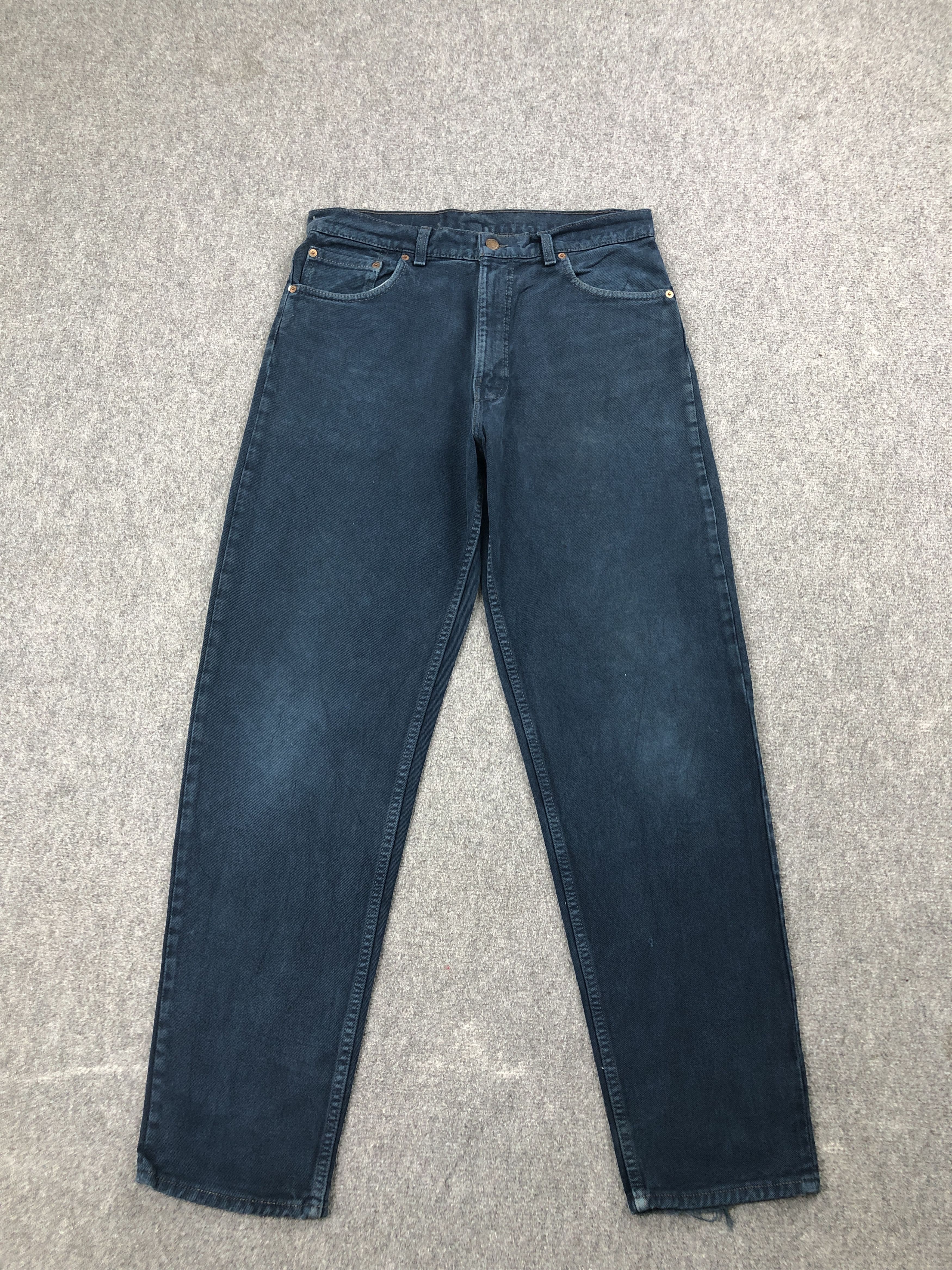 Vintage 90s Levis 550 Dark Blue Jeans DP2536