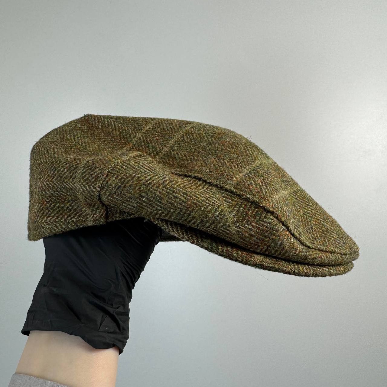 Barbour Barbour Tweed Flat Cap Wool Brown Size 7 1/8 Size ONE SIZE - 1 Thumbnail