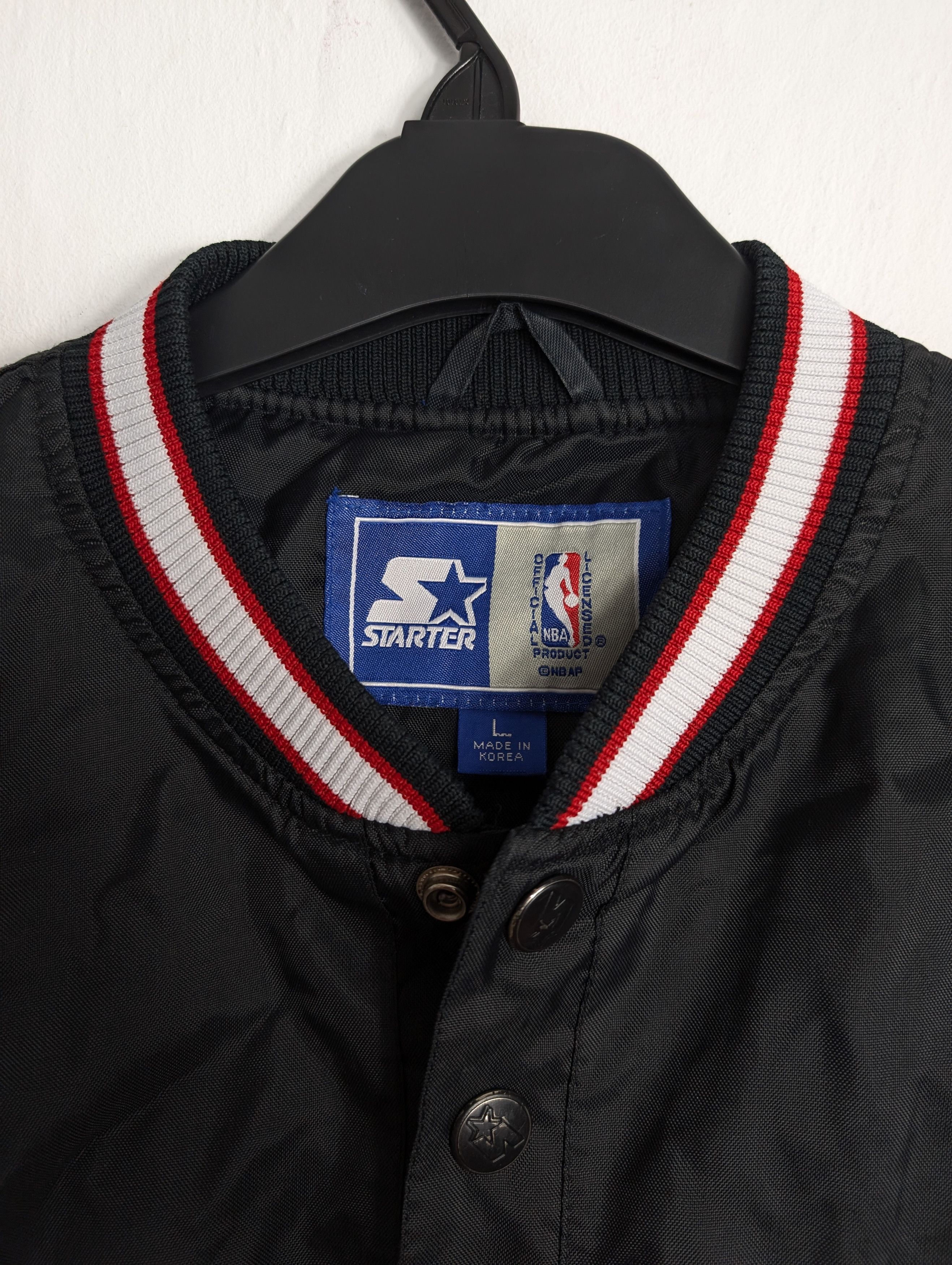 Starter Vintage Chicago Bulls Starter Pullover 90s Retro Y2K Boxy Size US L / EU 52-54 / 3 - 4 Thumbnail