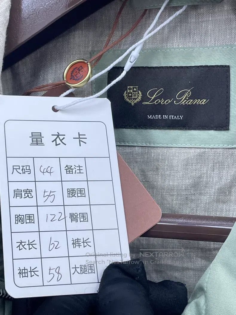 Loro Piana Loro Piana Olive green jacket. Size M / US 6-8 / IT 42-44 - 5 Thumbnail