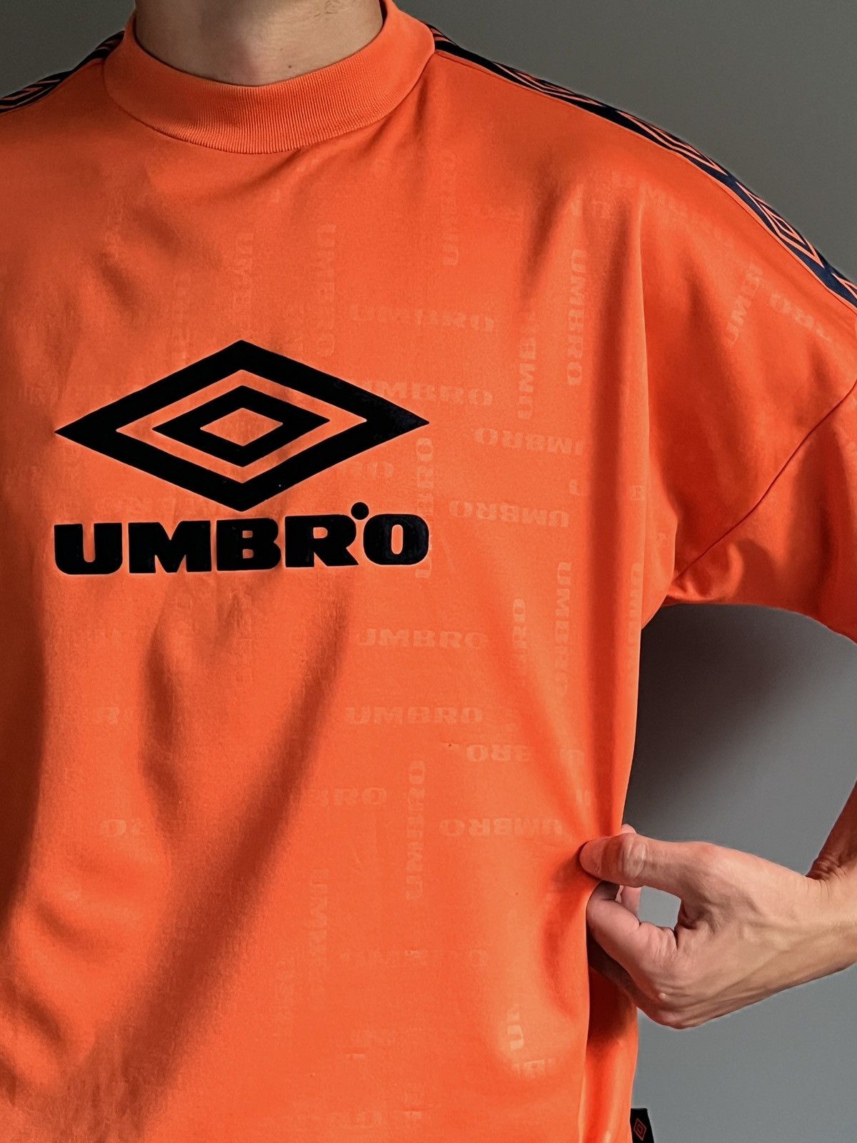 Other Vintage Umbro Lampass Big Logo Blokecore Soccer Jersey Size US S / EU 44-46 / 1 - 7 Thumbnail