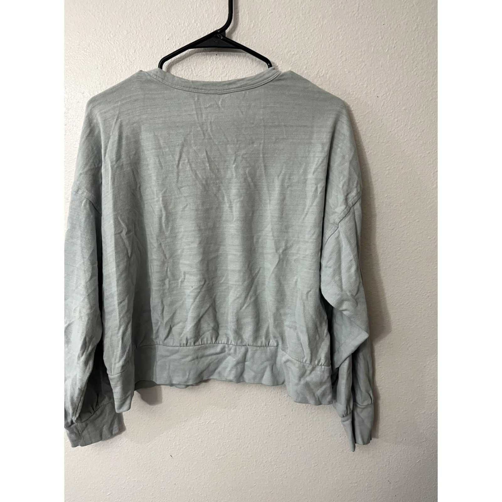 Loft Loft Outlet Sweater Blue Small Cotton Blend Long Sleeve Pullover Casual Size S / US 4 / IT 40 - 2 Thumbnail