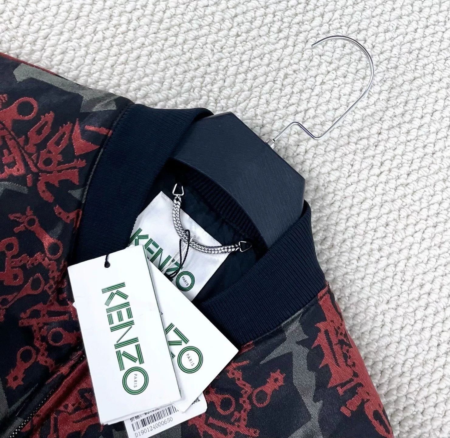 Kenzo Kenzo Multi-Embroidery Logo Flight Jacket Size US S / EU 44-46 / 1 - 3 Thumbnail