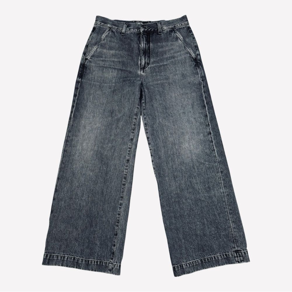 Citizens Of Humanity Citizens Of Humanity High-Rise Crop Wide Leg Black Jeans Si Size 28" / US 6 / IT 42 - 1 Thumbnail