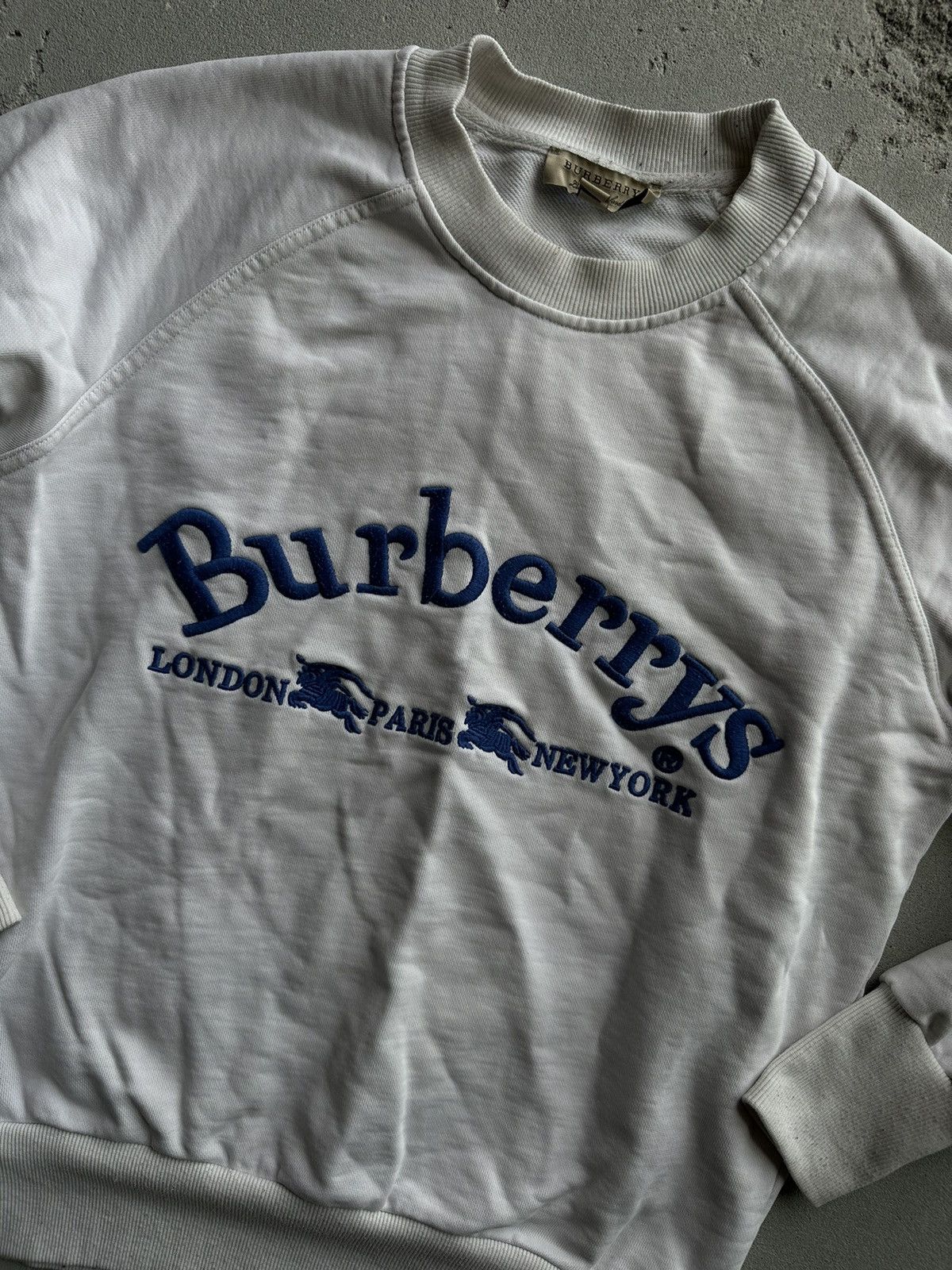 Burberry × Vintage burberry’s crew neck sweater size S Size S / US 4 / IT 40 - 4 Thumbnail