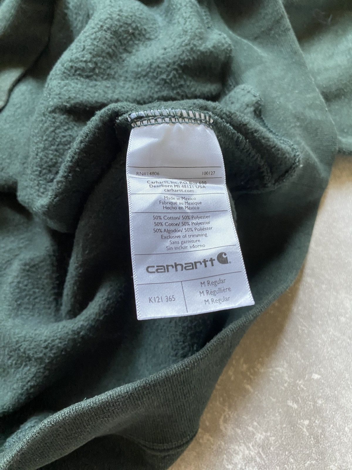 Carhartt Hoodie Carhartt K121-365 Size US XL / EU 56 / 4 - 5 Thumbnail