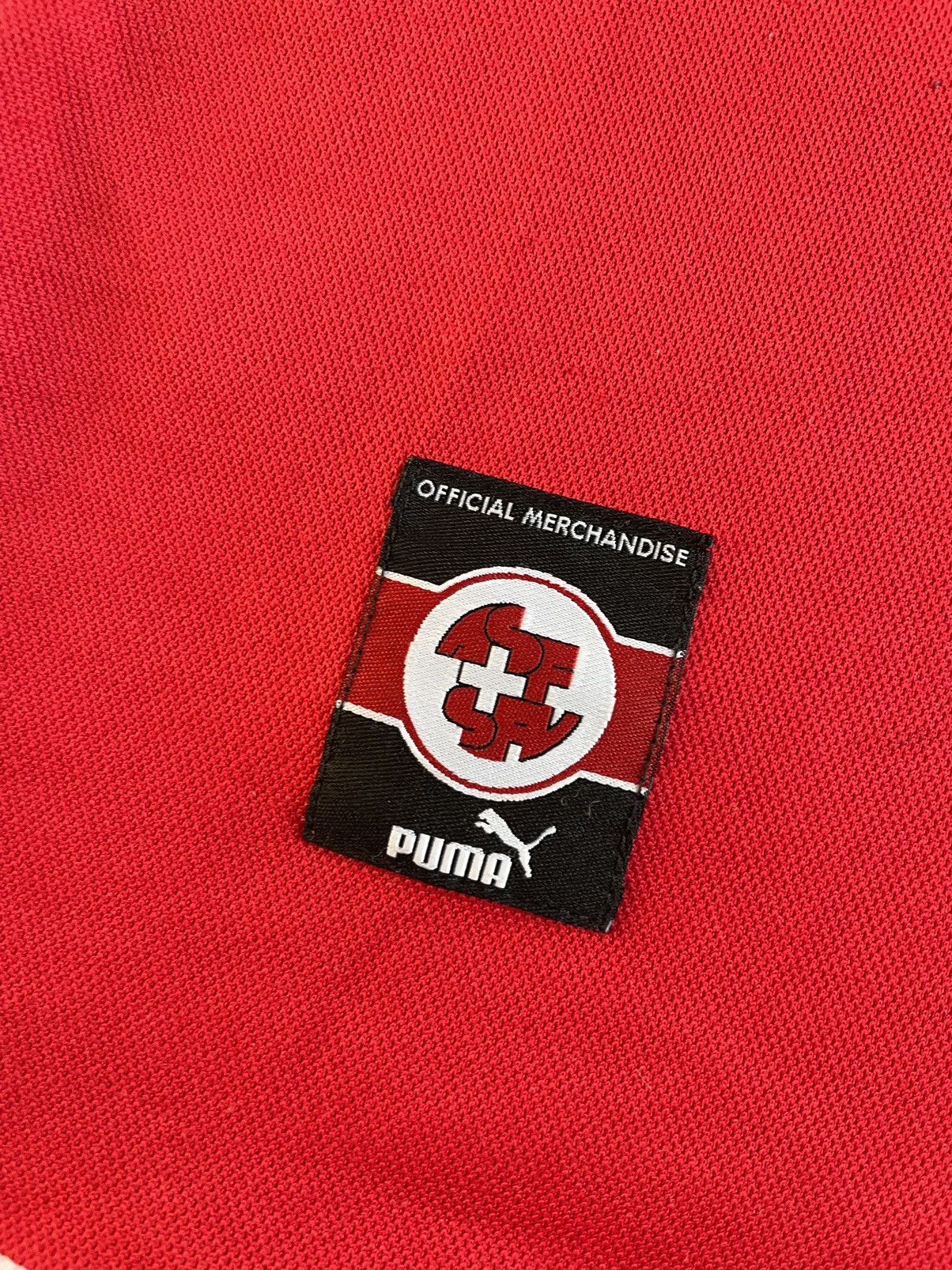 Puma × Vintage Puma Switzerland 2002/2004 Home Football Shirt Vintage Size US XL / EU 56 / 4 - 7 Thumbnail