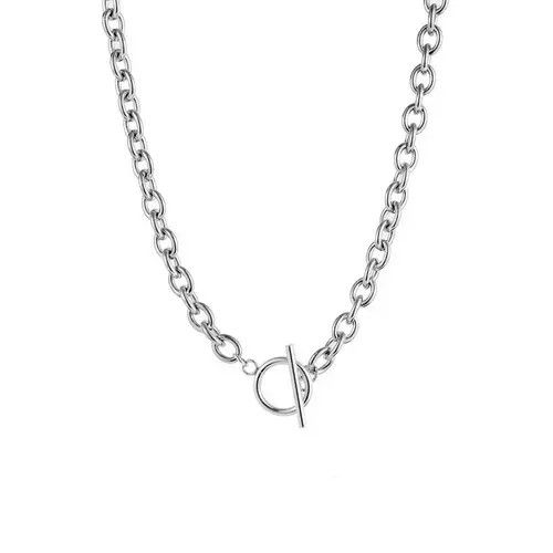 Other 45 CM Simple Toggle Clasps Choker Chain Necklace Size ONE SIZE - 1 Thumbnail