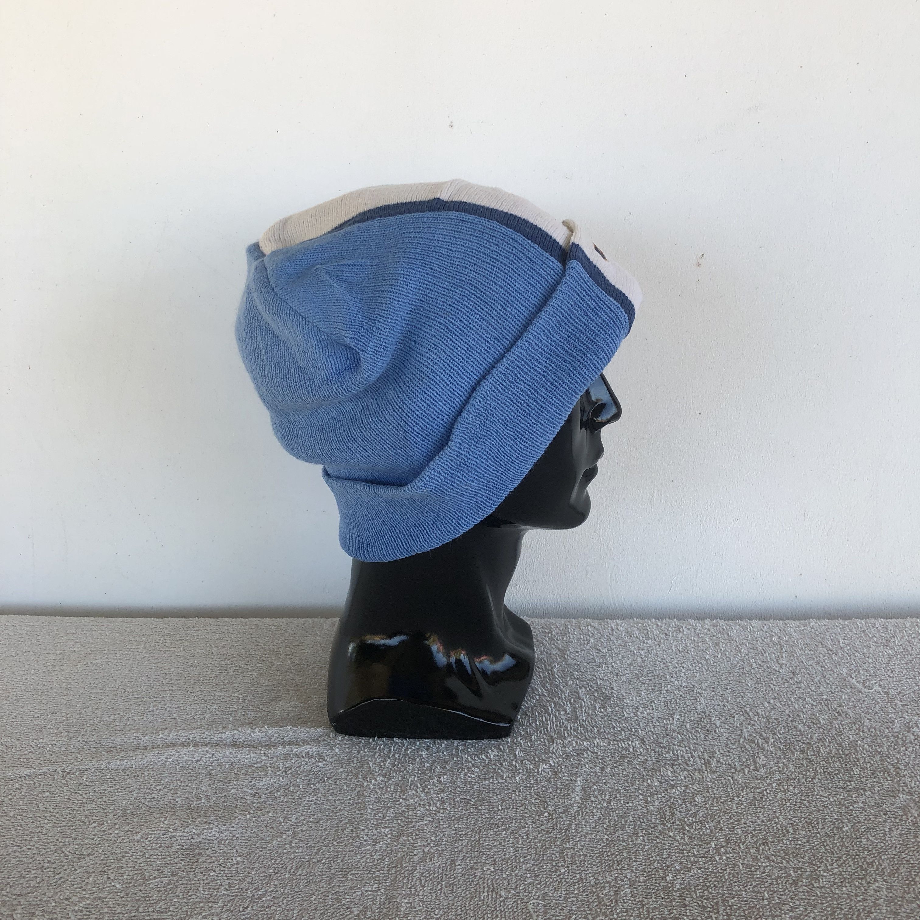 Japanese Brand × Vintage Vintage 90s Japanese Unknown Knitted Beanie Snow Caps Hats Size ONE SIZE - 3 Thumbnail