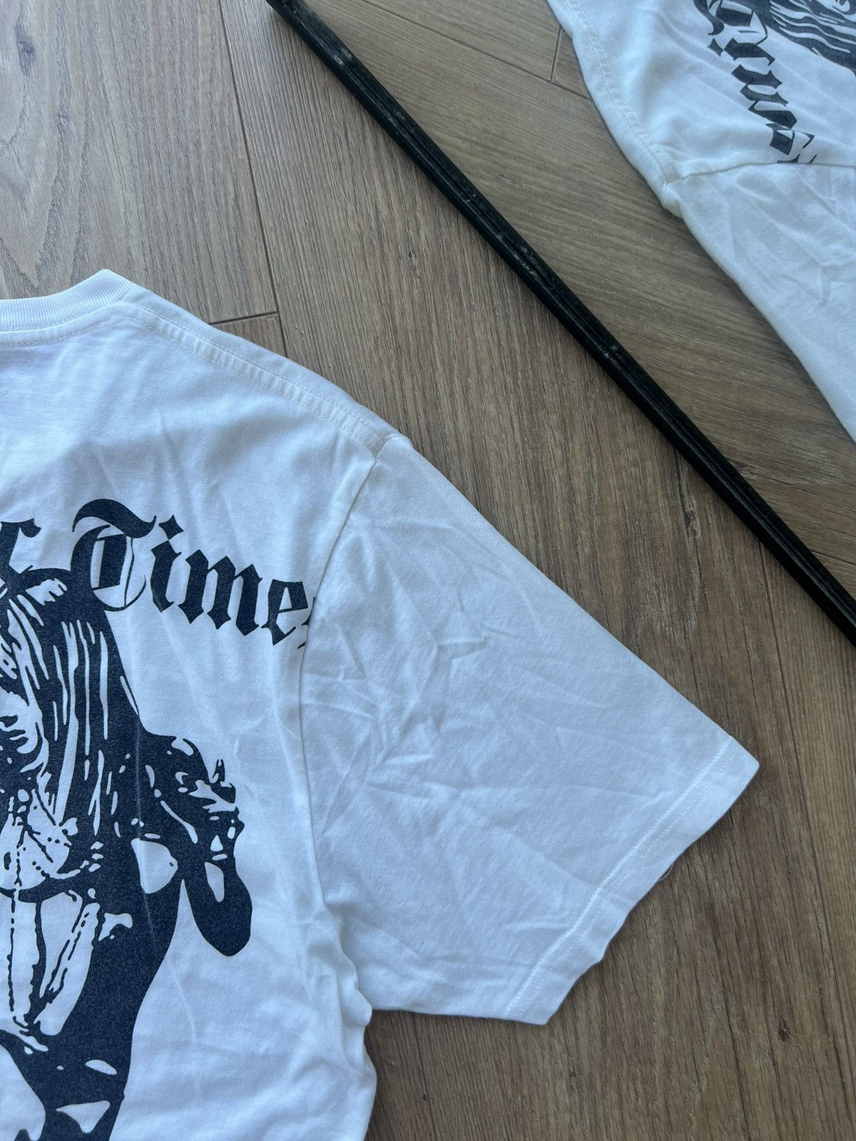 Hysteric Glamour HYSTERIC GLAMOUR THE HYSTERIC TIMES RARE Y2K NAKED LADY TEE Size US L / EU 52-54 / 3 - 6 Thumbnail