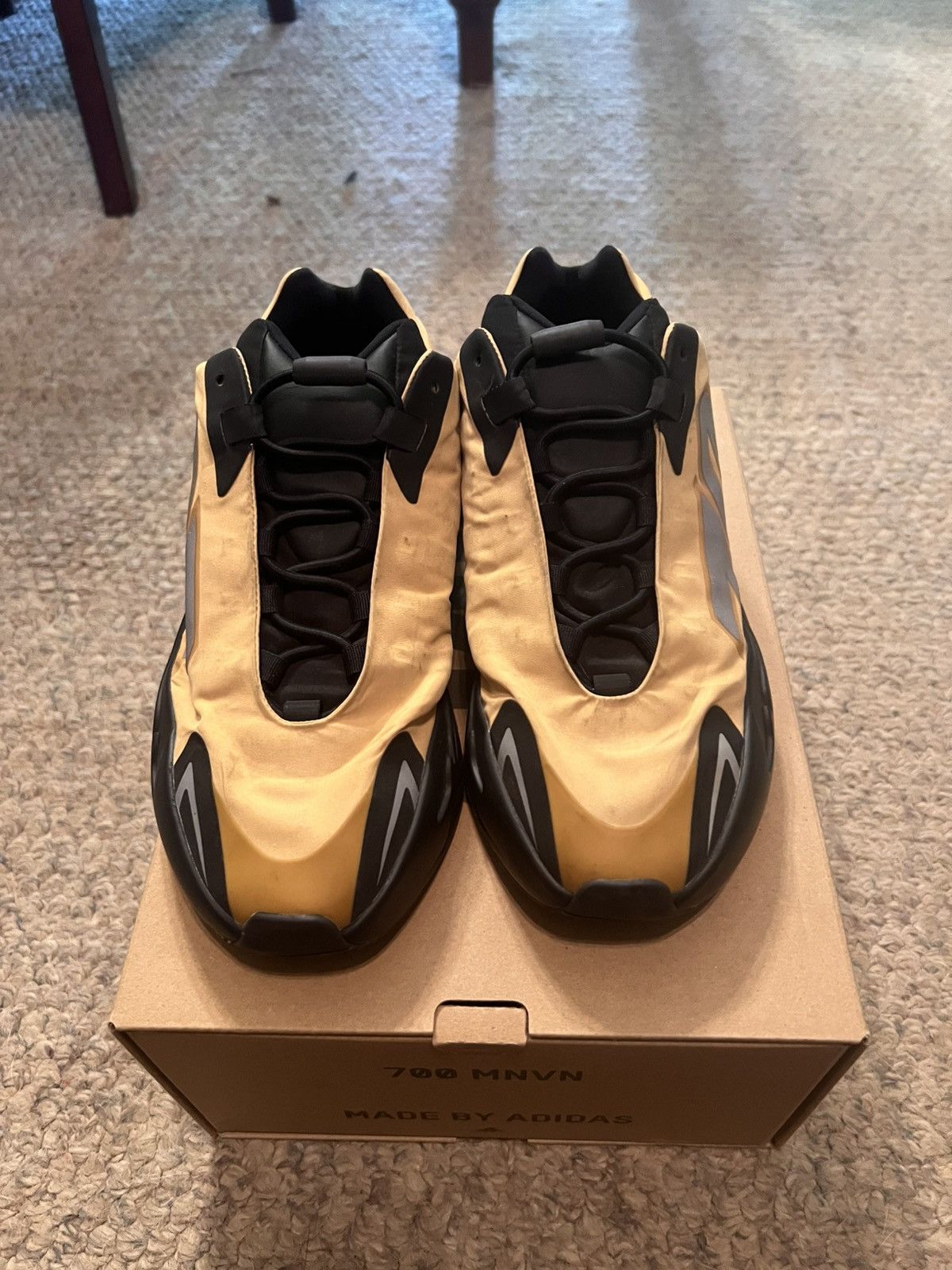 Adidas Yeezy boost 700 MNVN Honeyflux Size US 9.5 / EU 42-43 - 3 Thumbnail