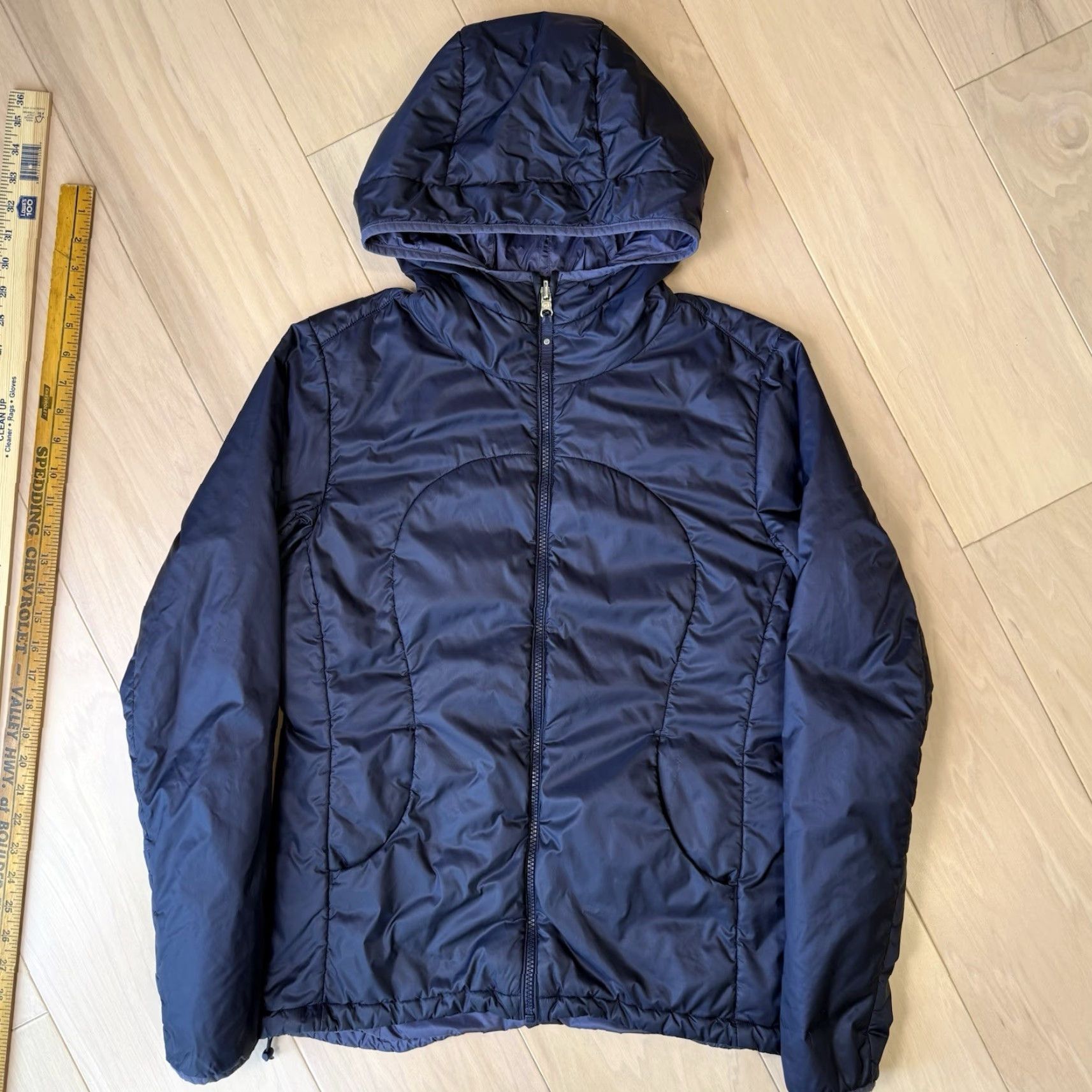 Lululemon Lululemon Reversible Puffer Jacket Women's 10 Purple Full Zip Hooded Insulated Jacket Size L / US 10 / IT 46 - 3 Thumbnail