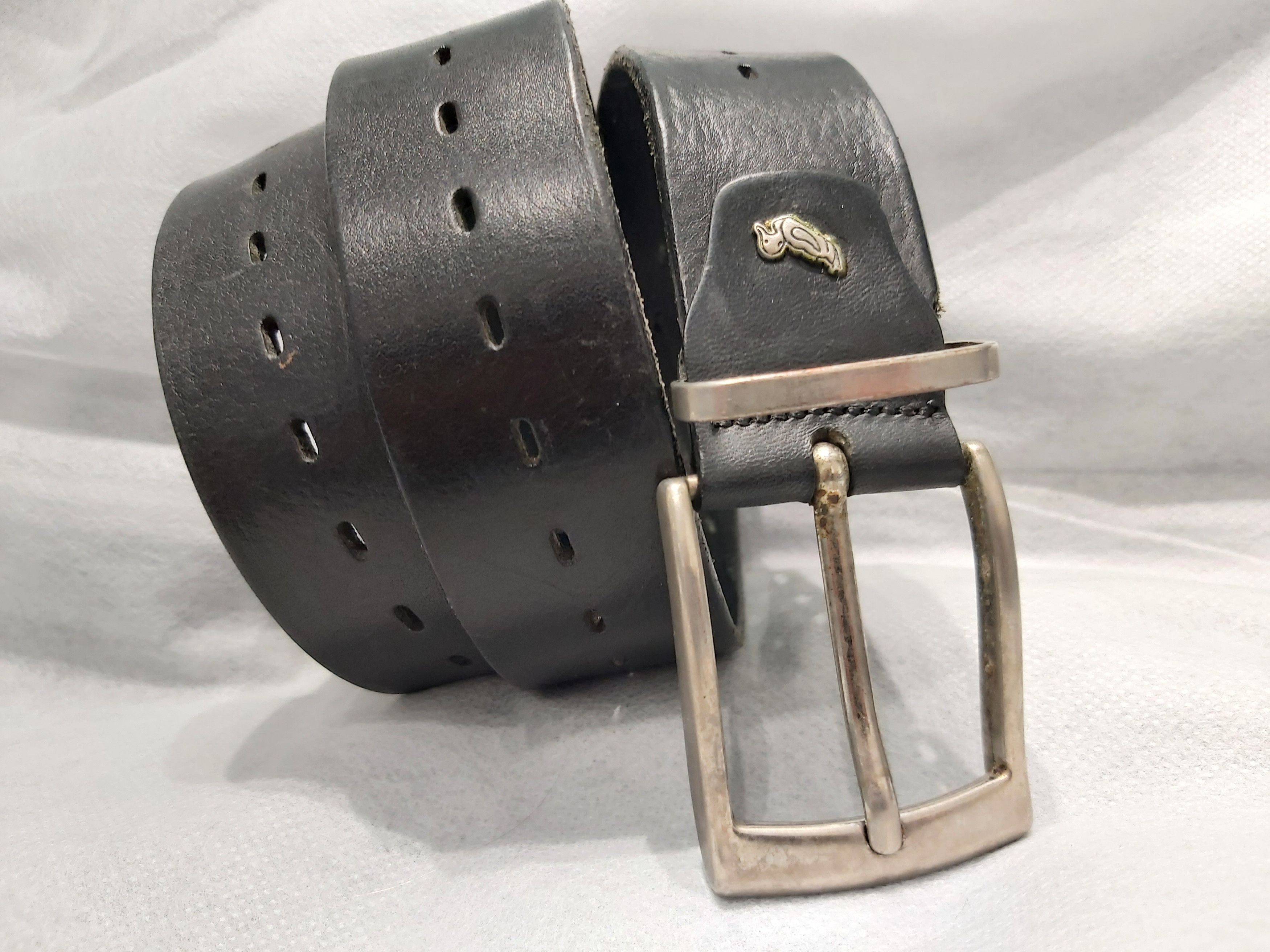 Vintage Peter Ascot vintage belt. Genuine leather belt duckling Size ONE SIZE - 1 Thumbnail