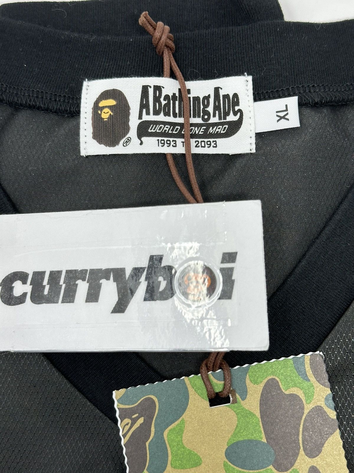 Bape BAPE Side Zip Shark Windbreaker Black Size US XL / EU 56 / 4 - 6 Thumbnail