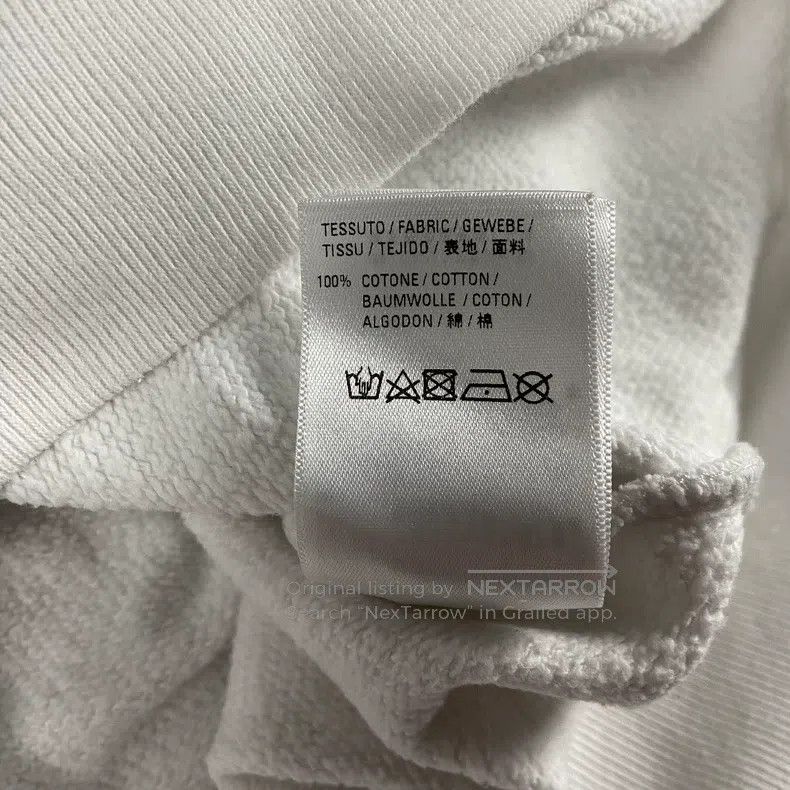 Balenciaga Balenciaga Castle Print White Hooded Sweatshirt Size US S / EU 44-46 / 1 - 6 Thumbnail