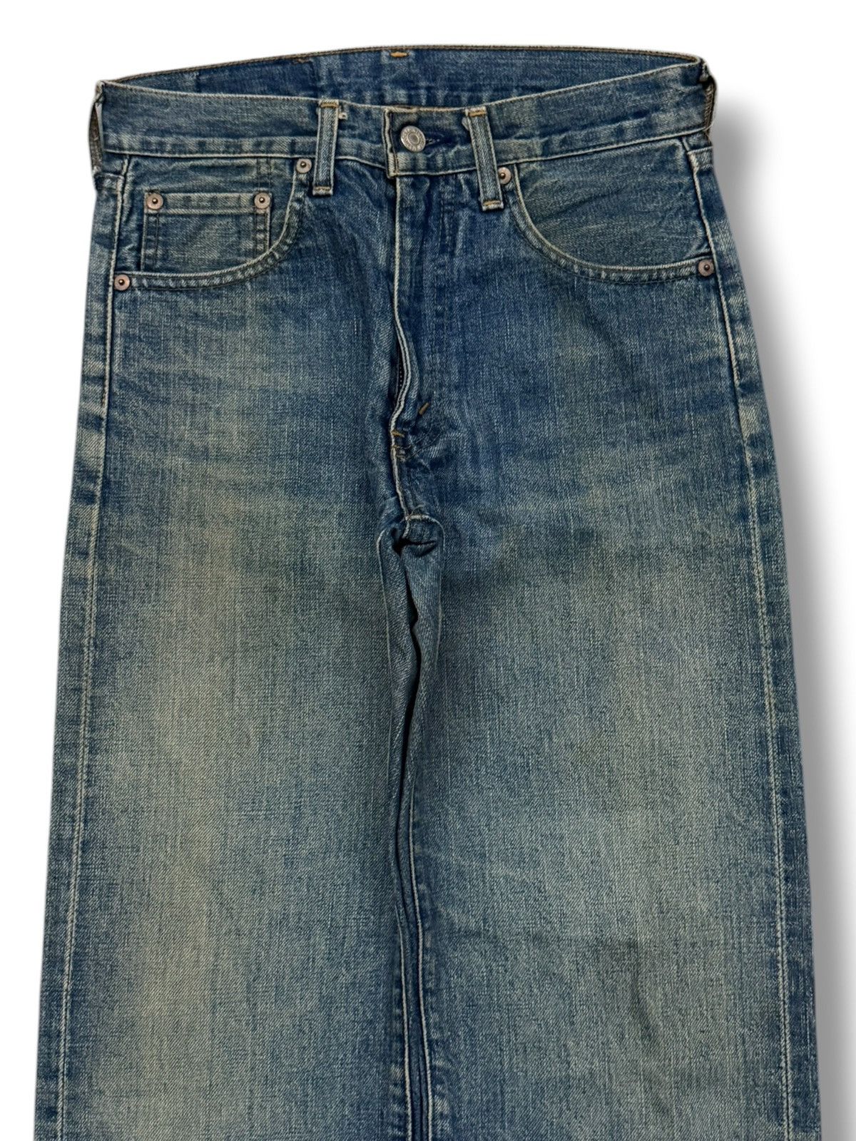 Levi's Vintage Clothing Vintage Levi’s 502 XX Big E Selvedge Denim Jeans Japan | W28 Size US 28 / EU 44 - 4 Thumbnail