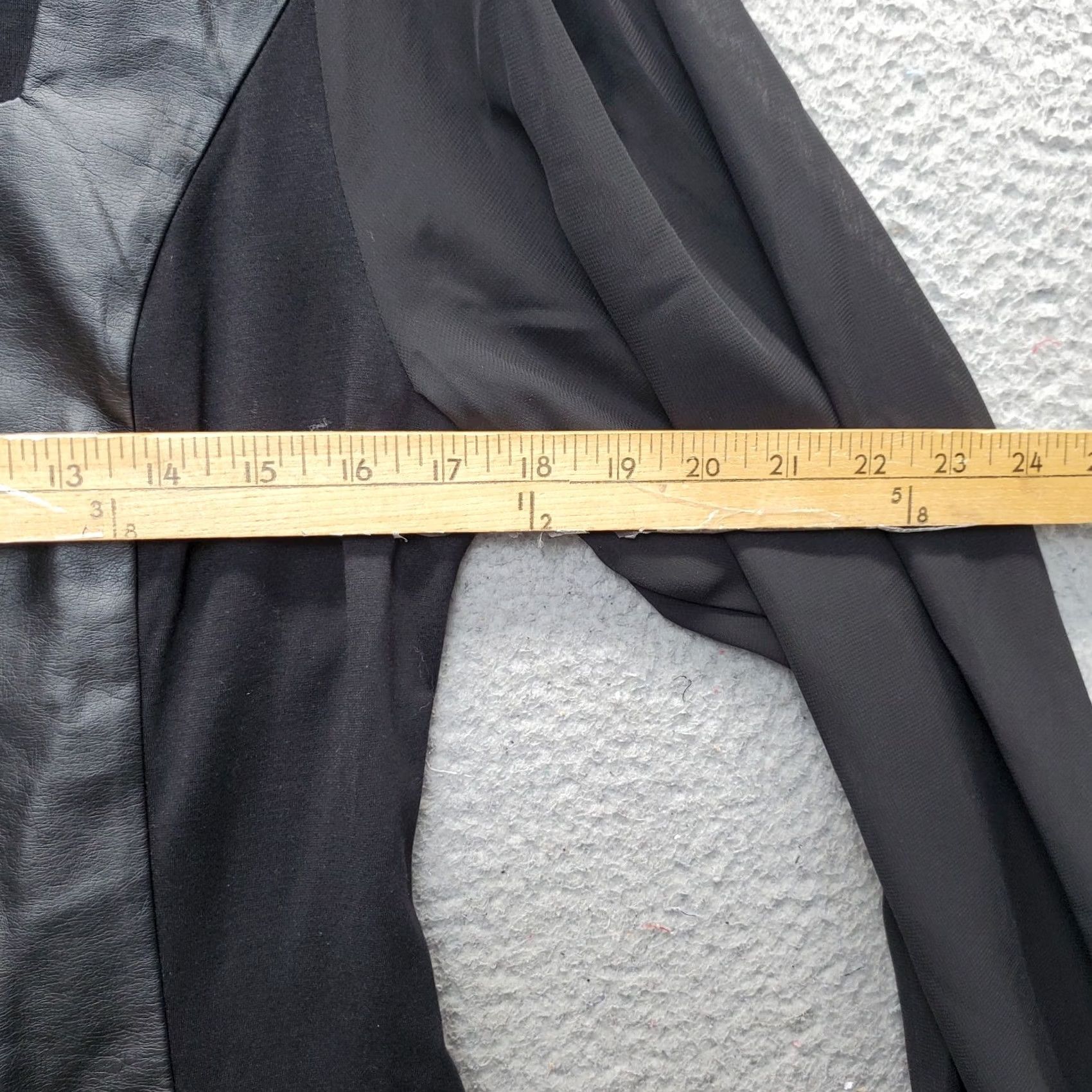 Venus Venus Blouse Womens Size L Black Sheer Balloon Sleeve Square Neck Back Zip Shirt Size L / US 10 / IT 46 - 4 Thumbnail