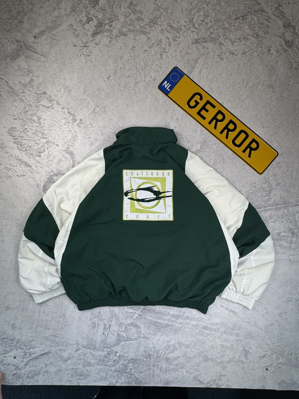 Nike × Nike ACG NIKE CHALLENGE COURT VINTAGE BASI LOGO OVERSIZE LIGHT JACKET Size US L / EU 52-54 / 3 - 9 Thumbnail