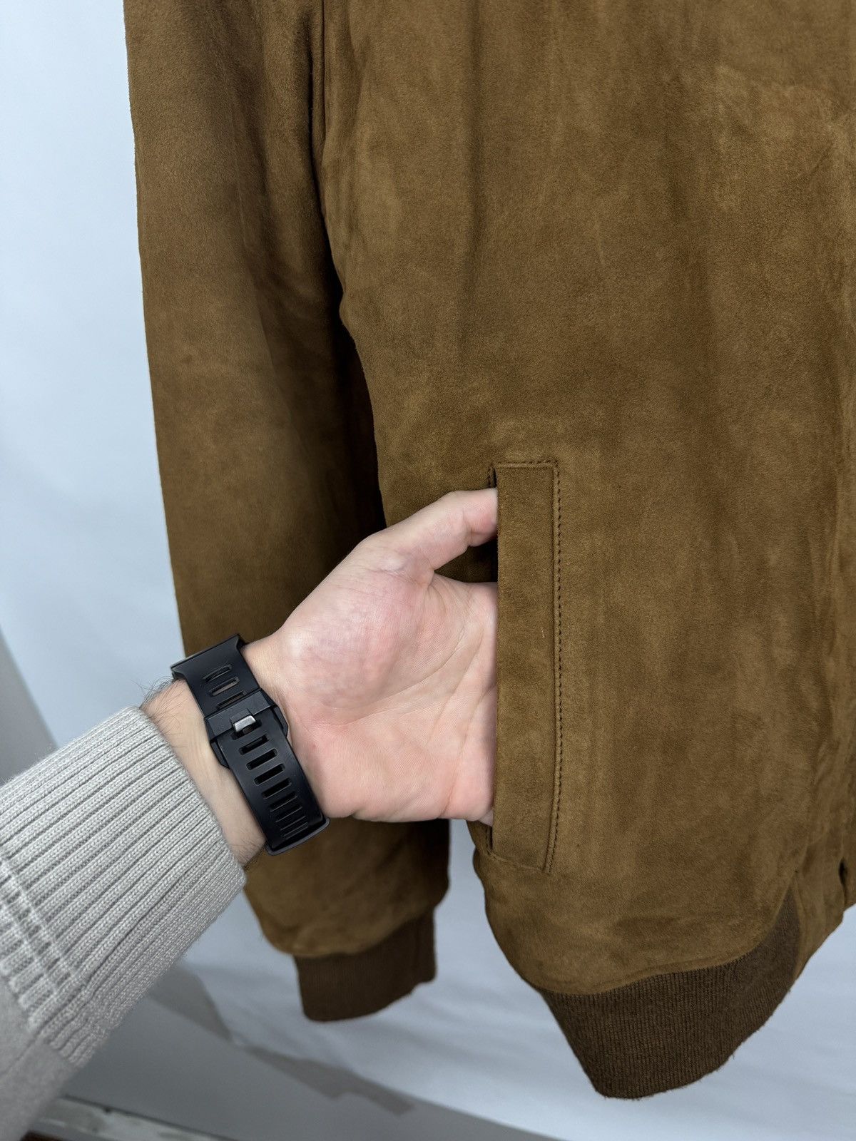 Schott 🇺🇸 NEW❗️Schott NYC Suede Leather Bomber Jacket Rust Rare Retro Size US M / EU 48-50 / 2 - 15 Thumbnail