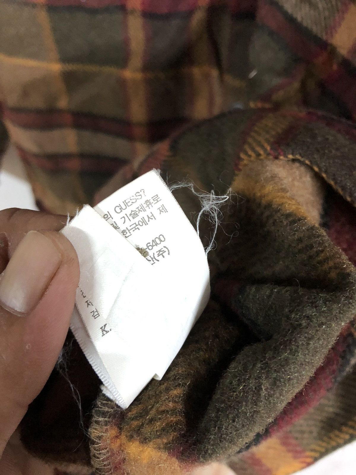 Guess Flannel Guess Wool Long Sleeve Button Up Size US M / EU 48-50 / 2 - 8 Thumbnail