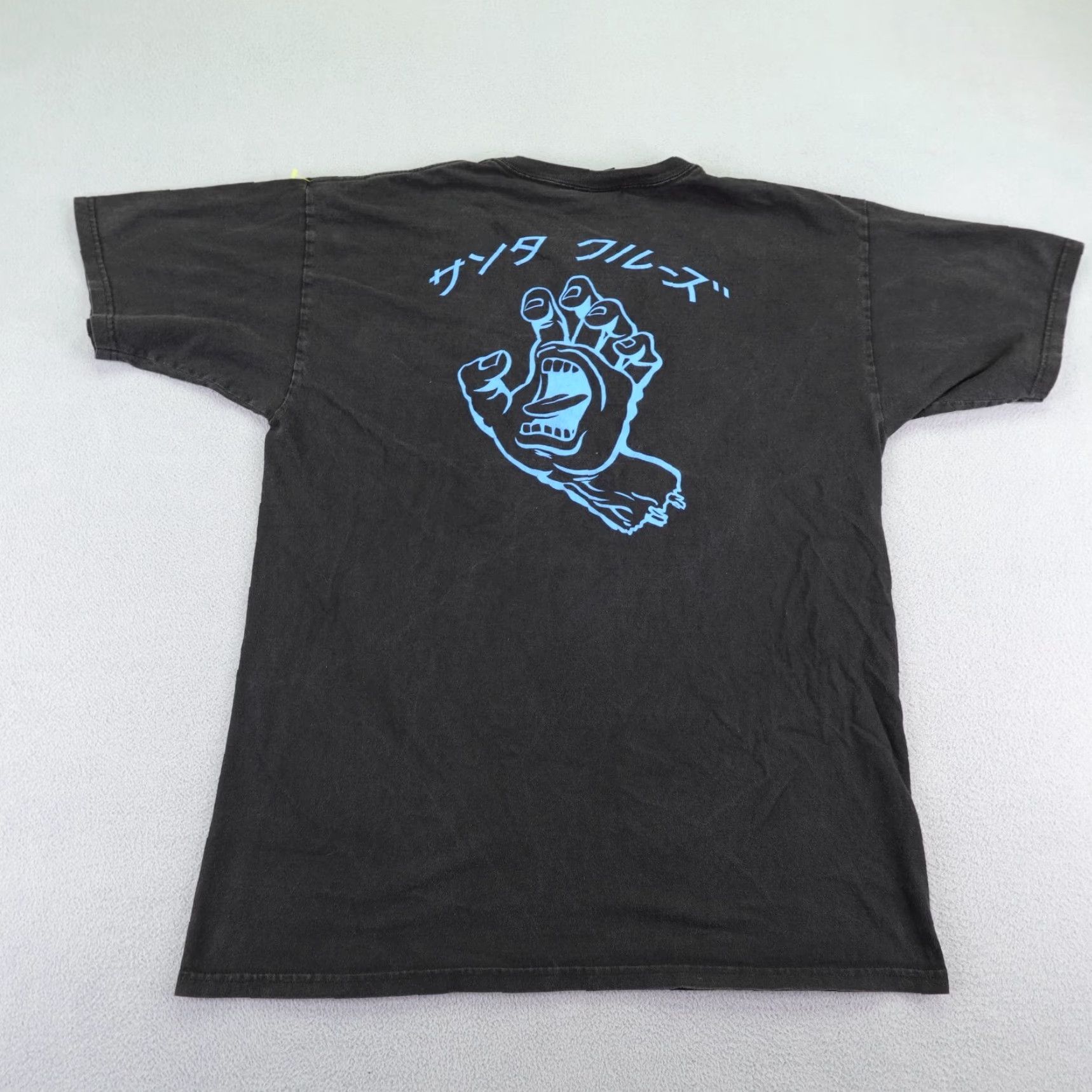 Vintage VINTAGE Santa Cruz Shirt Mens Medium Blue Graphic Print Crew Neck T-Shirt Beach Outdoor 90s Mens M Blue Santa Cruz Logo Regular Fit Size US M / EU 48-50 / 2 - 4 Thumbnail