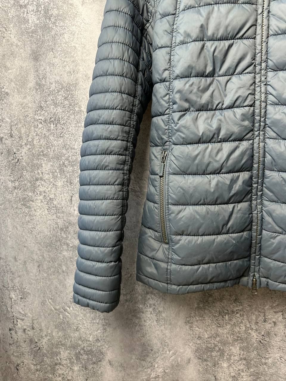 Barbour Barbour Jacket Gray Fibre Down Landry Baffle Quilt Puffa Size M / US 6-8 / IT 42-44 - 8 Thumbnail