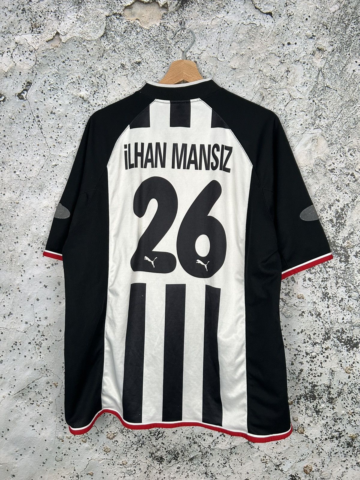 Puma Vintage Puma Besiktas 90s #26 Mansiz Soccer Jersey Football Size US XL / EU 56 / 4 - 1 Thumbnail