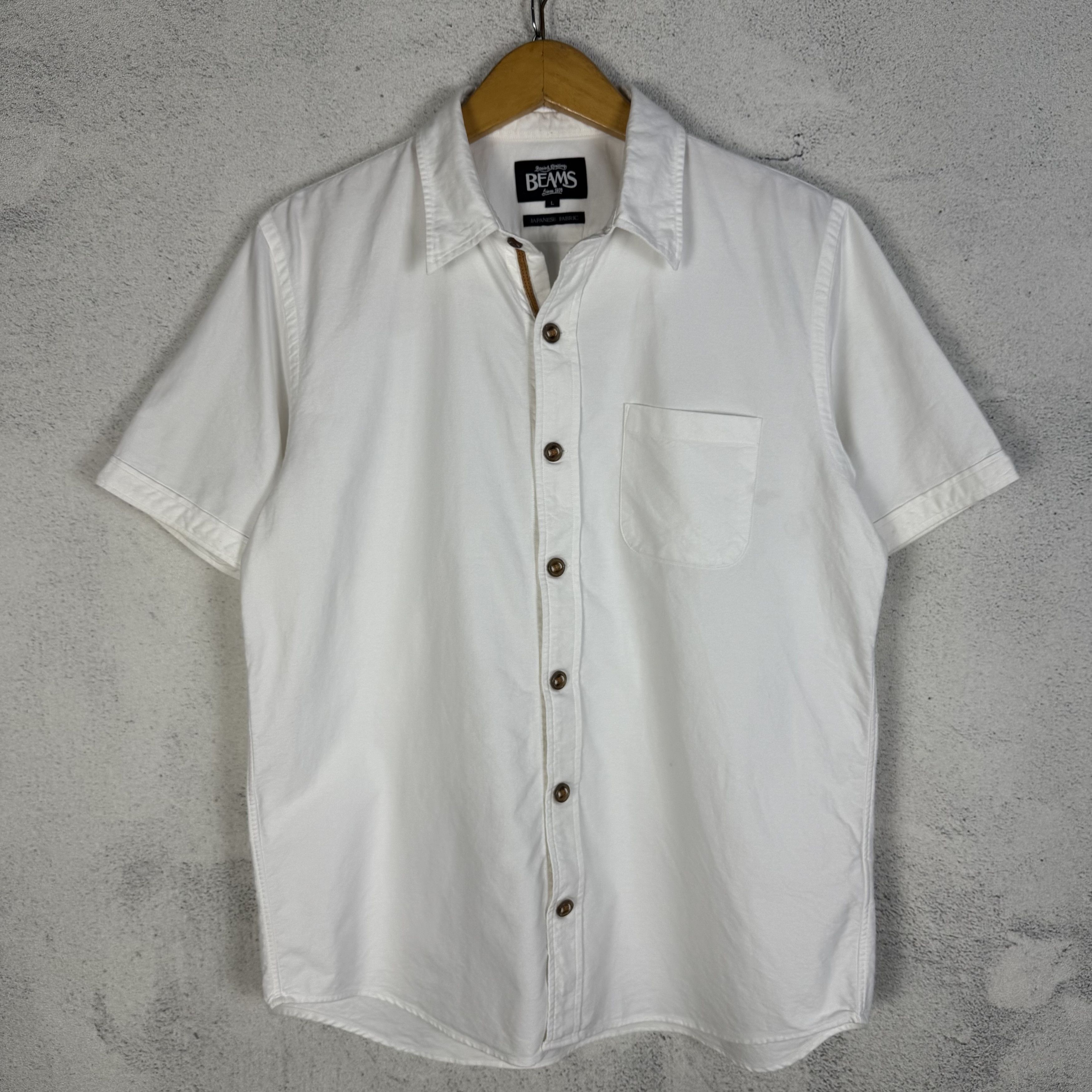 Beams Japan Beams Button Up Shirt Size US L / EU 52-54 / 3 - 2 Thumbnail