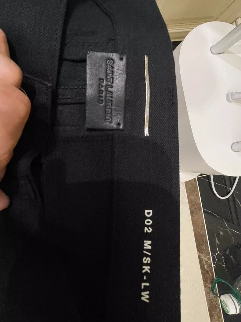 Saint Laurent Paris Saint laurent paris 2016 FW Basic Black jeans 2506-Nextarro Size US 30 / EU 46 - 5 Thumbnail