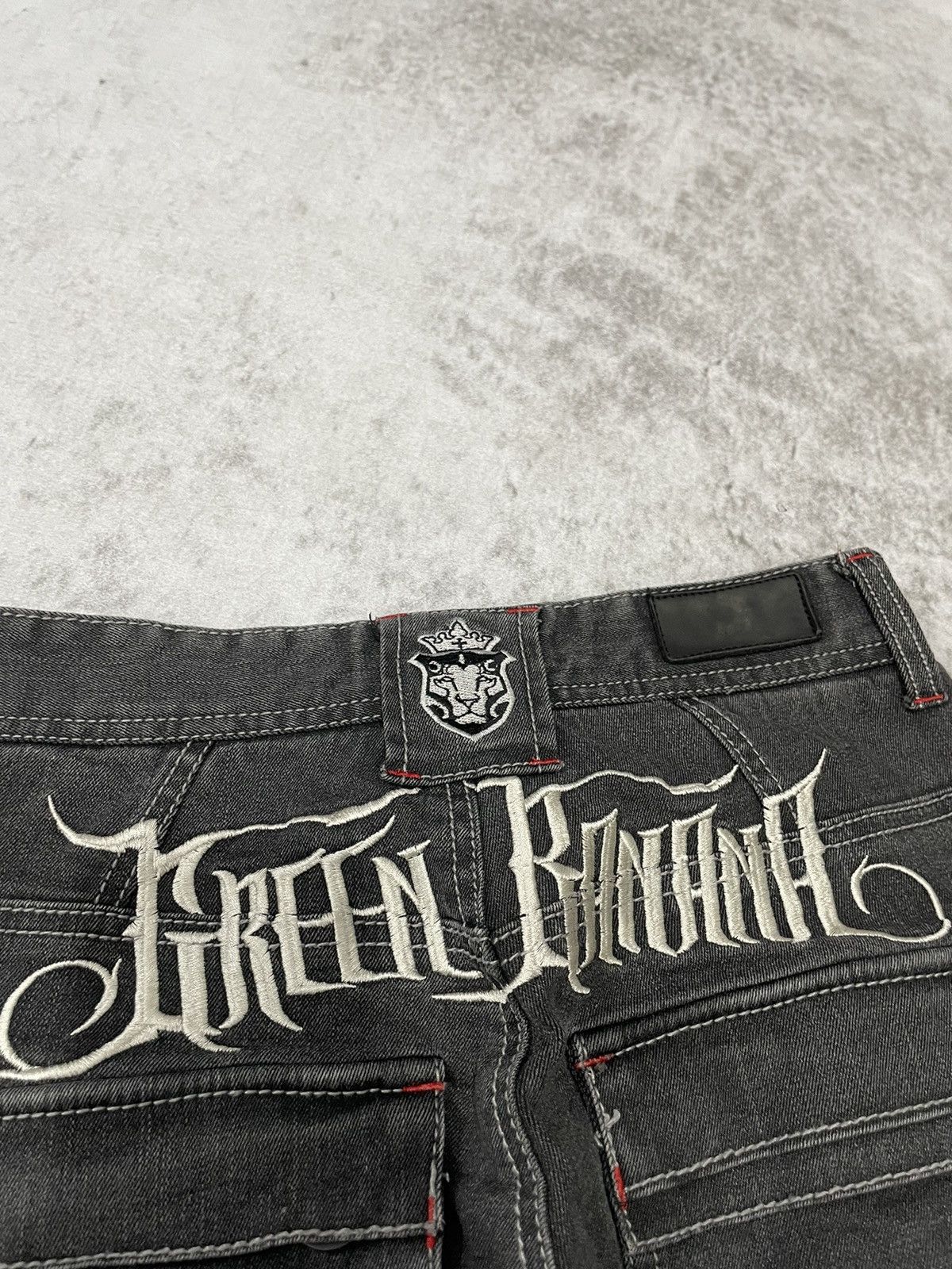 Hysteric Glamour 2000s green banana japan skull punk denim y2k style Size US 26 / EU 42 - 8 Thumbnail