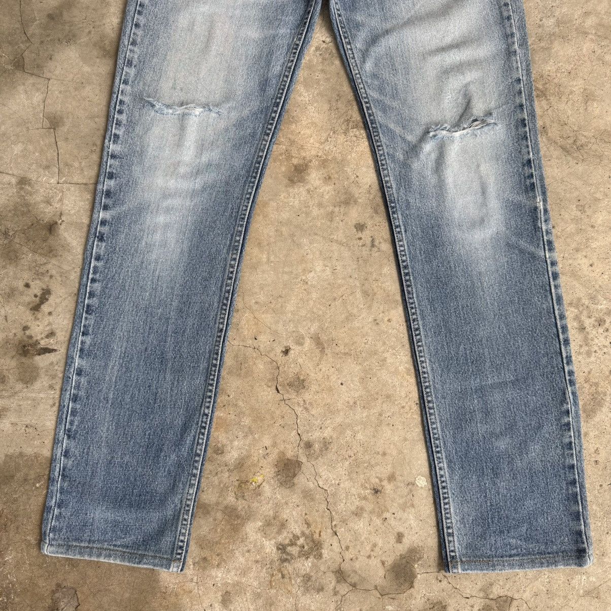 Levi's W30x30.5 Vintage Levi's 511 Faded Ripped Denim Jean Pants Size US 30 / EU 46 - 3 Thumbnail