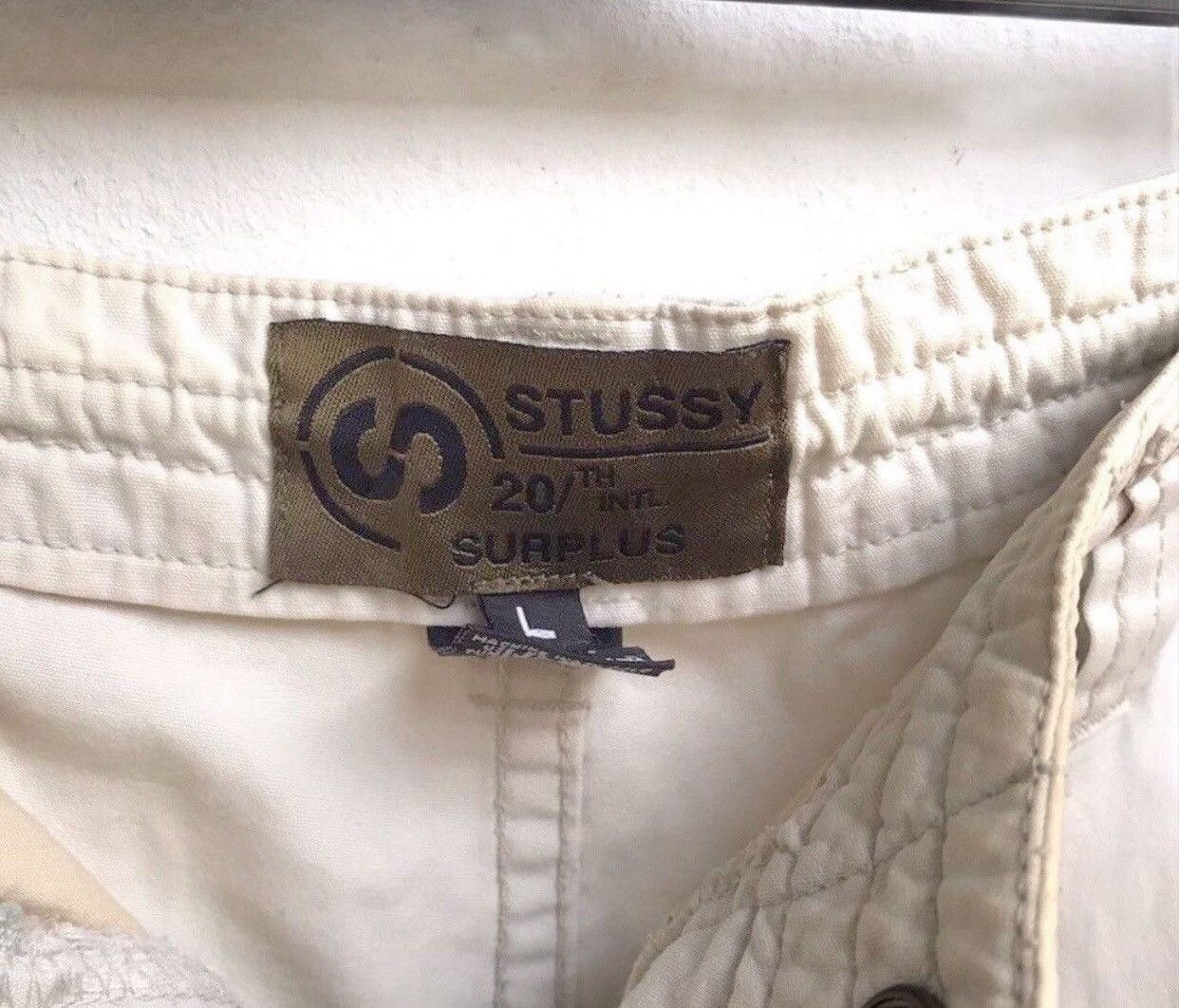 Japanese Brand × Vintage 🔥Rare Stussy Cargo Short Pants Size US 31 - 6 Thumbnail
