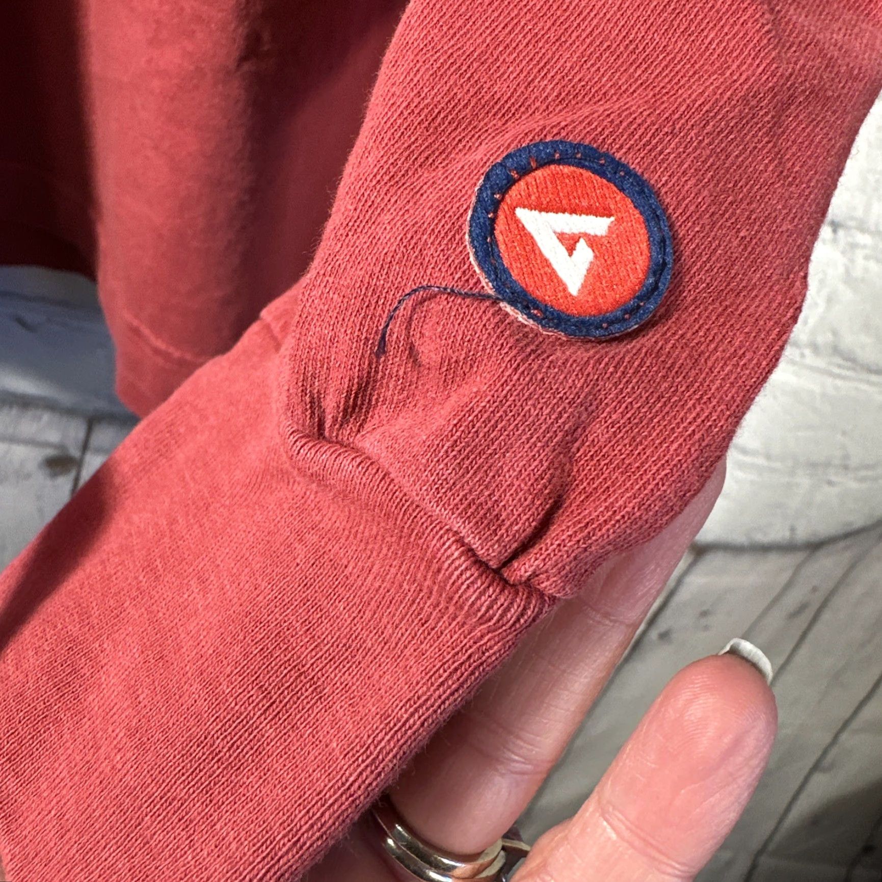 Vintage American Giant Mens Medium Red Premium Slub Long Sleeve Crew Tee Top Shirt NWOT Size US M / EU 48-50 / 2 - 3 Thumbnail