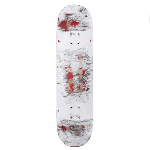 Supreme x Mason Margiela Skateboard Deck White/Red - Accessories