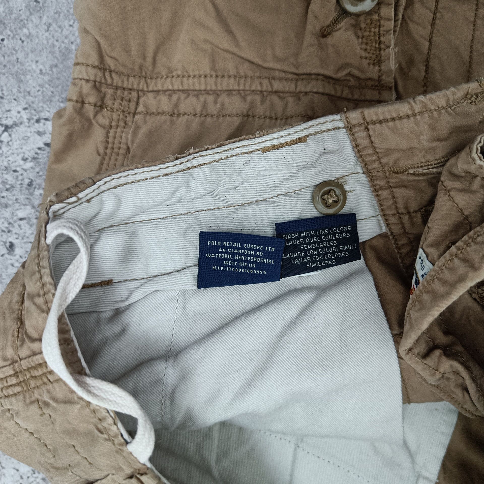 Other Vintage PRL Baggy Bondage Cargo Pants cropped Size US 34 / EU 50 - 7 Thumbnail