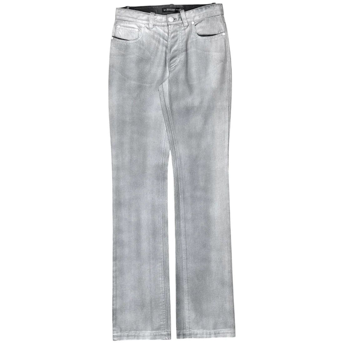 Balenciaga Balenciaga Waxed Paint Jeans - SS08 Size US 27 - 1 Thumbnail
