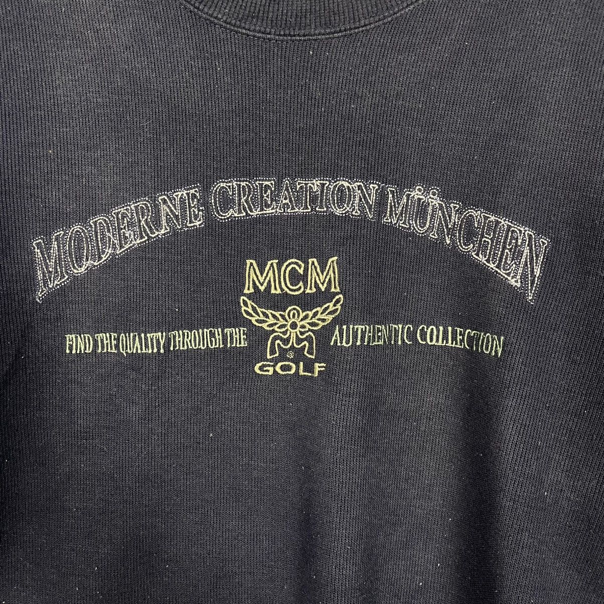 MCM MCM Golf Big Logo Sweatshirt Size US M / EU 48-50 / 2 - 10 Thumbnail