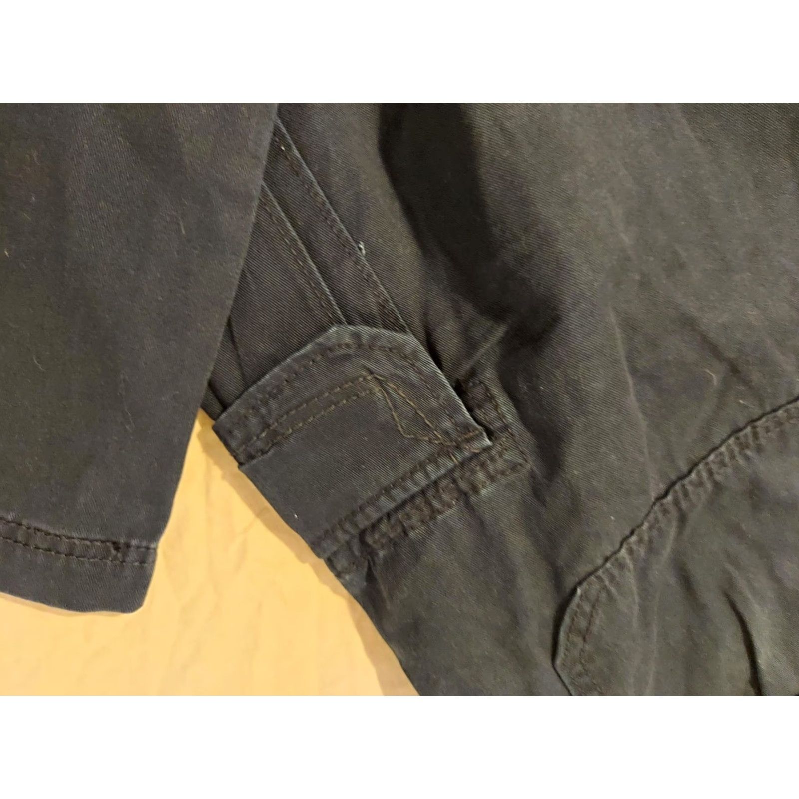 Vintage Unionbay Cargo Khaki Pants 44x30 Navy Blue Cotton Slack Trouser Mens Size US 44 / EU 60 - 4 Thumbnail