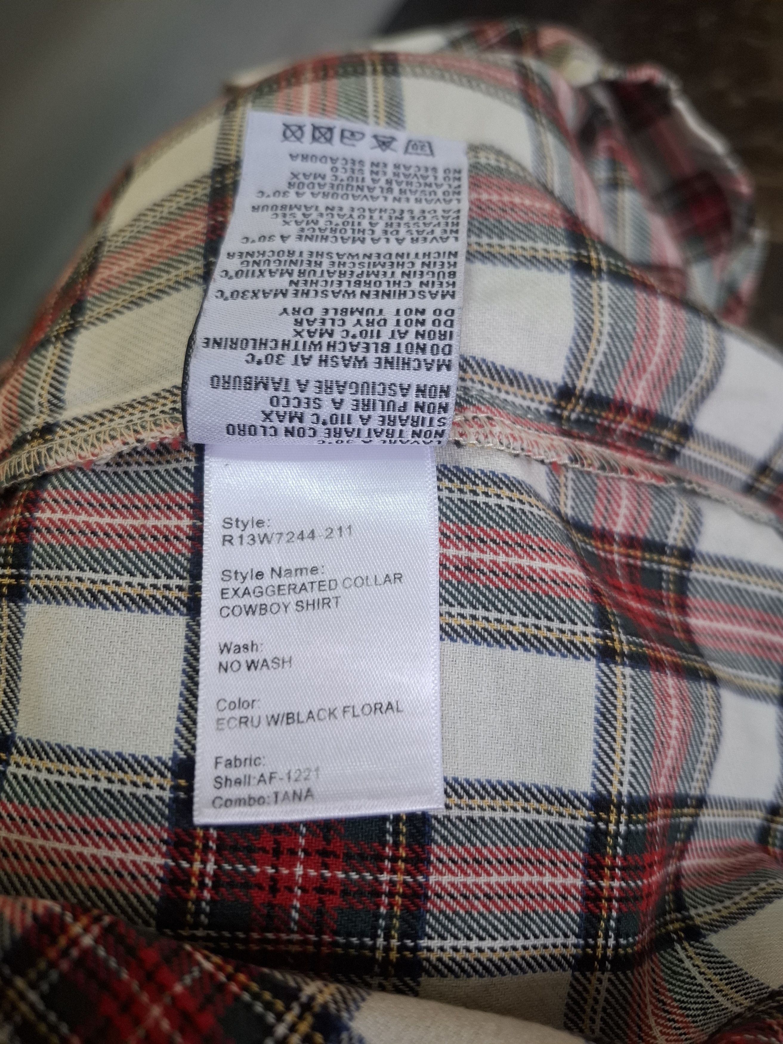 R13 R13 cowboy shirt Size M / US 6-8 / IT 42-44 - 8 Thumbnail