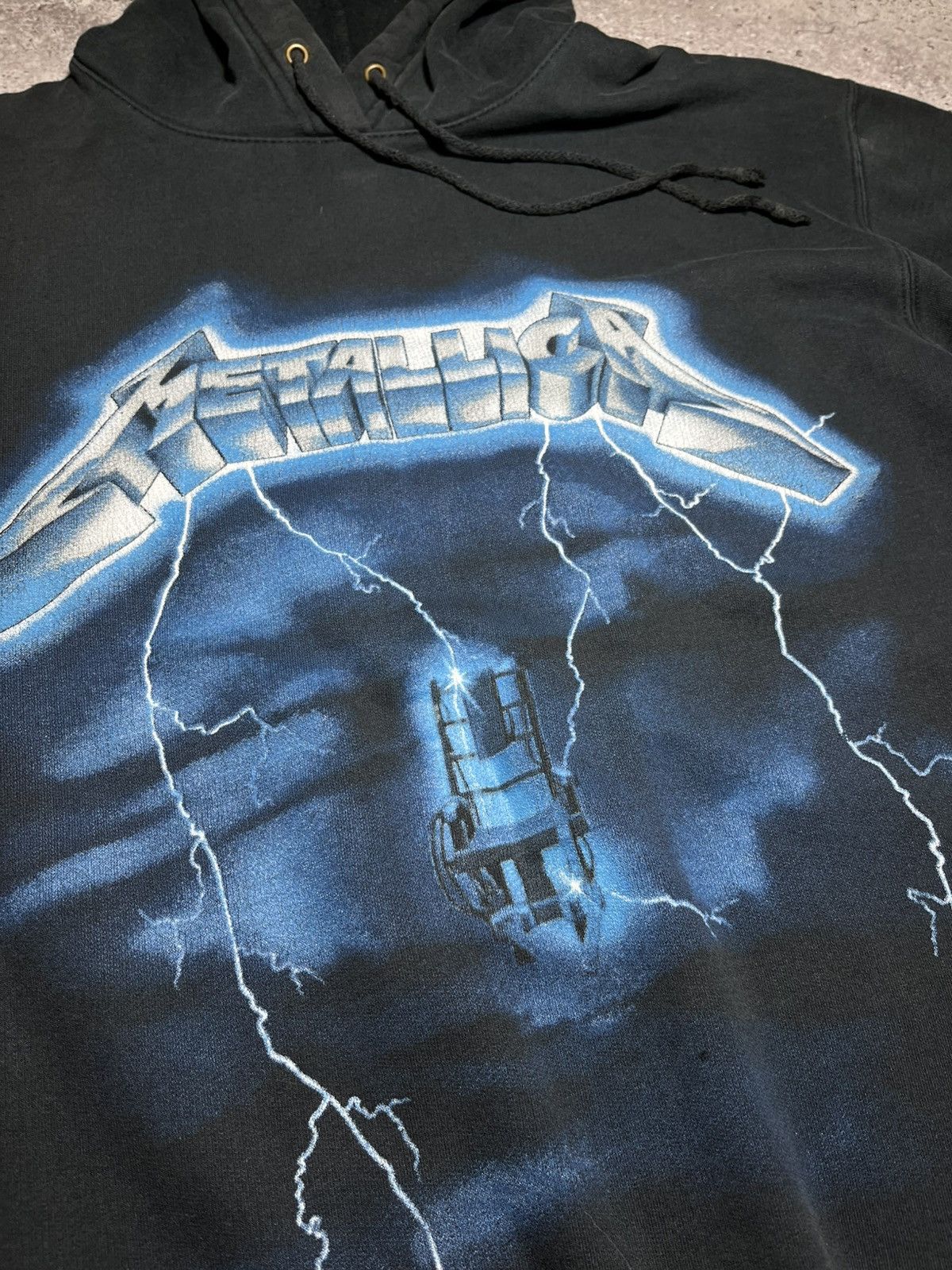 Metallica Vintage Rare 90’s METALLICA “RIDE THE LIGHTING Hoodie Size US L / EU 52-54 / 3 - 8 Thumbnail