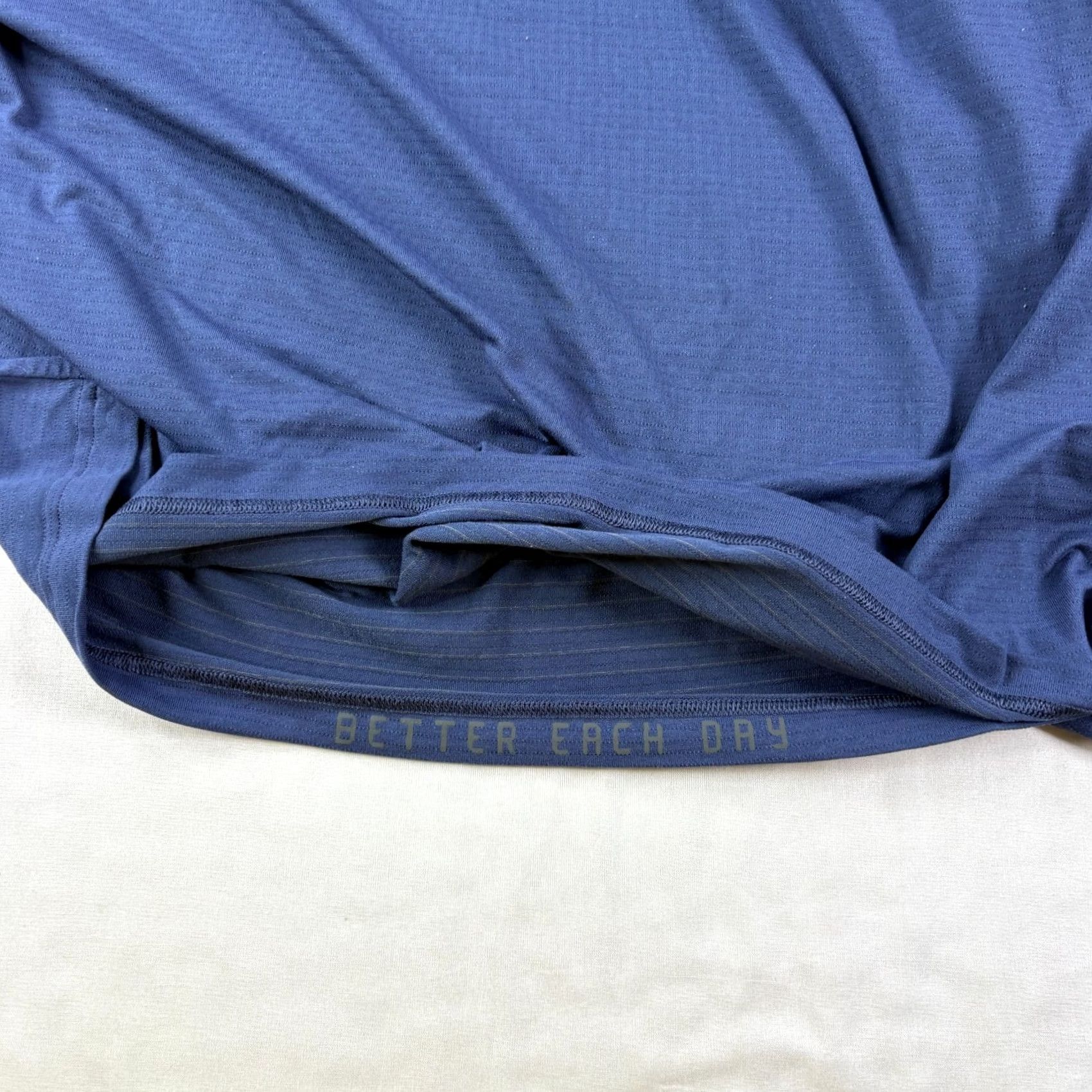 Lululemon Lululemon Drysense Shirt Mens XL Blue Long Sleeve Gym Performance Athleisure Shirt Size US XL / EU 56 / 4 - 6 Thumbnail