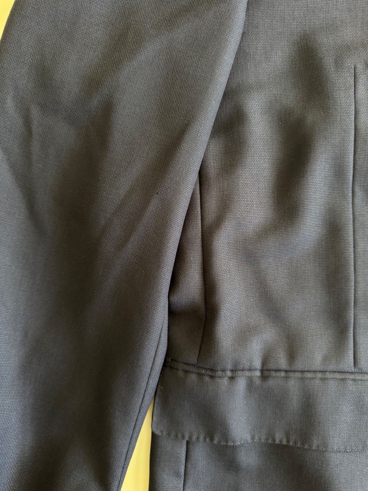 Canali Canali 50R Blue Water Resistant Blazer 2-Btn Jacket Size 50R - 9 Thumbnail