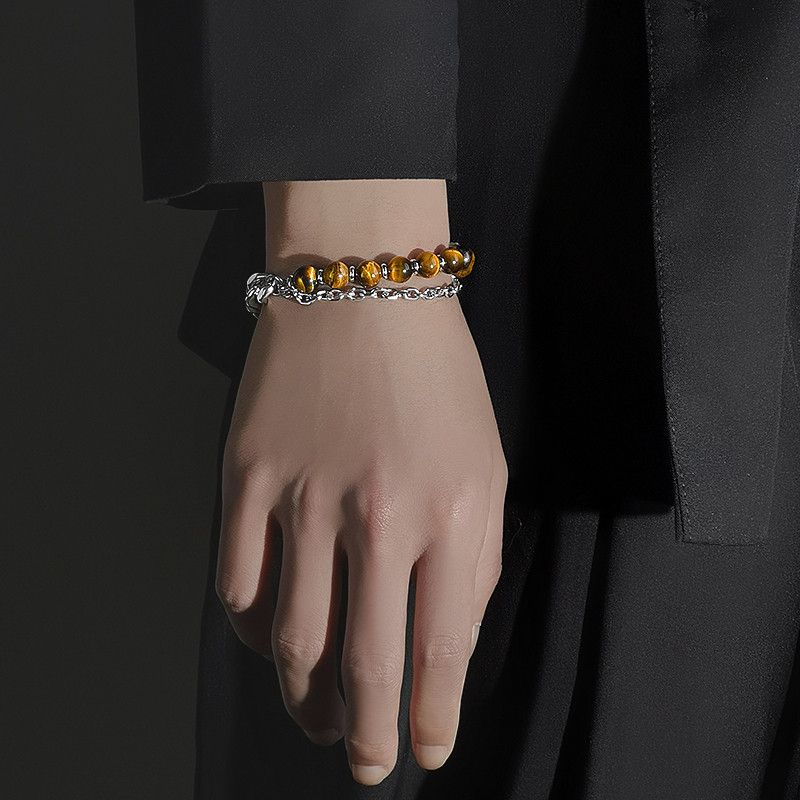 Jewelry Stone Vibe Bracelet Y2K Punk Chain Gotch Bracelets Chains Size ONE SIZE - 2 Thumbnail