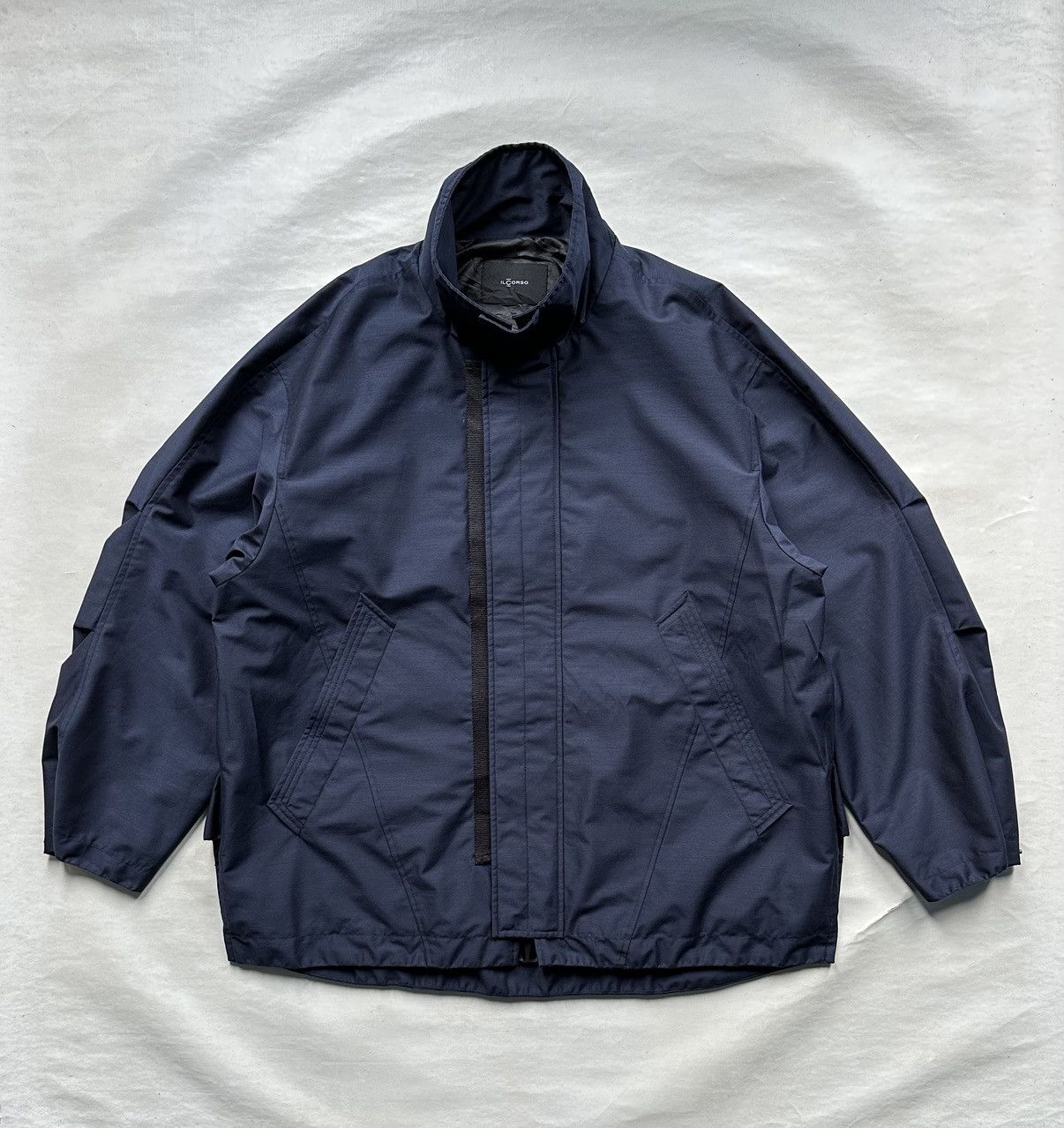 Other Ilcorso Jumper Overfit Welt Pocket Shell Parka Jacket Navy Size US L / EU 52-54 / 3 - 1 Thumbnail