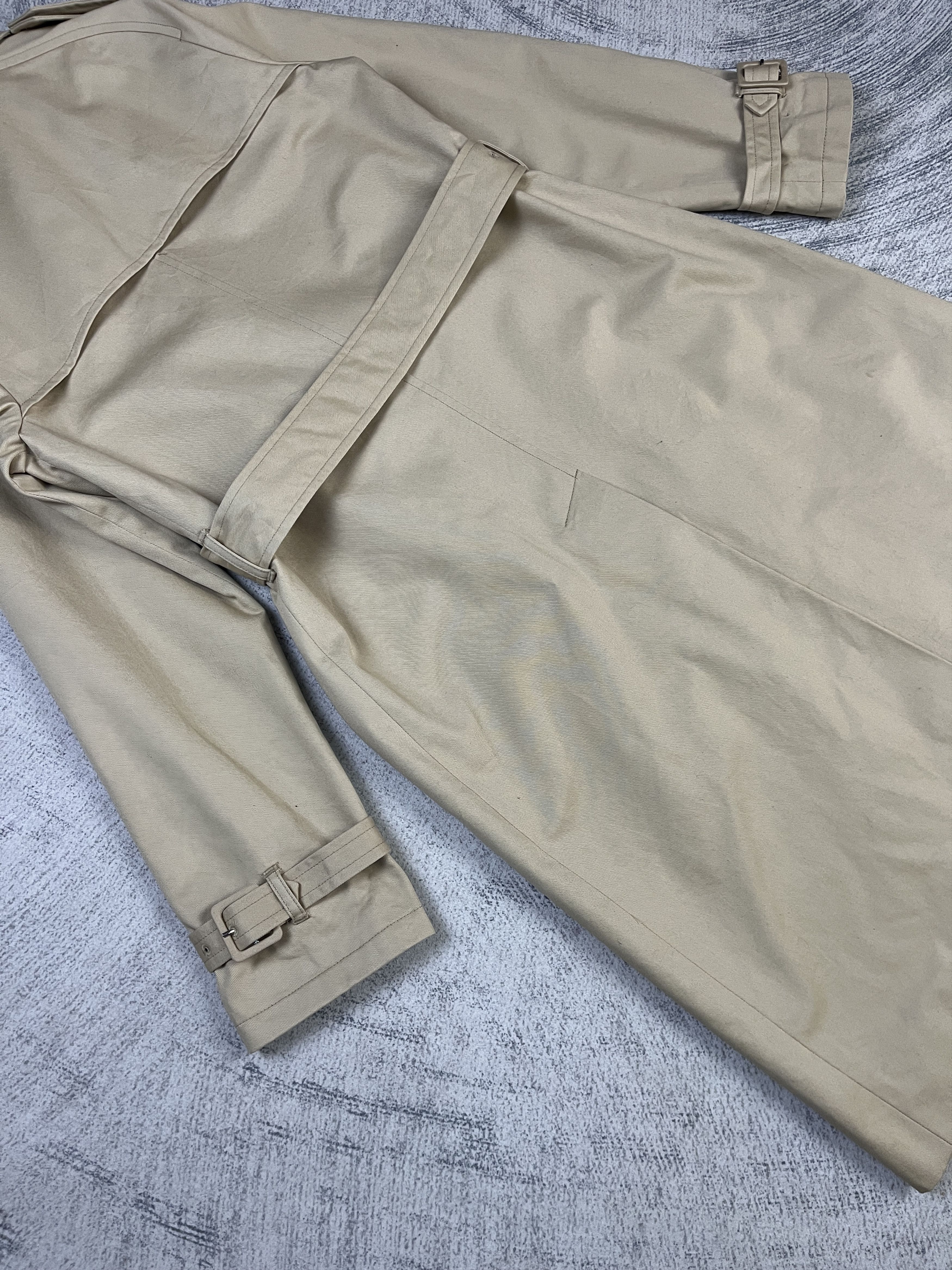 A.P.C. A.P.C Beige Trench Coat Made in Bulgaria Size US S / EU 44-46 / 1 - 8 Thumbnail